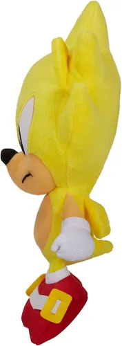 Vista 2 de Sonic The Hedgehog Super Sonic - Figura de peluche coleccionable de 7 pulgadas