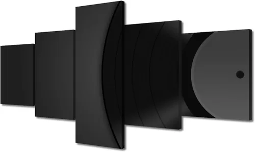 Vista 13 de Lienzo decorativo para pared, diseño de DJ Music Mixes the Track HD impreso en pinturas, 5 piezas de imágenes abstractas para sala de estar, obra
