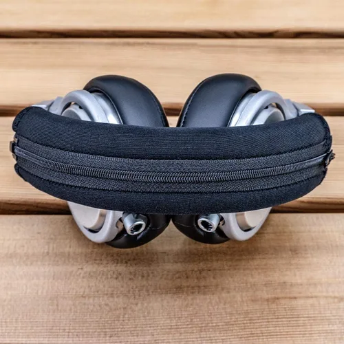 Vista 3 de Funda para diadema compatible con auriculares modelo Pro (negro)