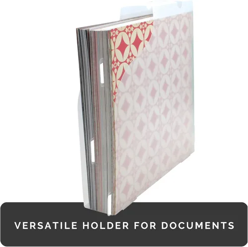 Vista 4 de Advantus Soporte vertical para papel para álbumes de recortes, esmerilado