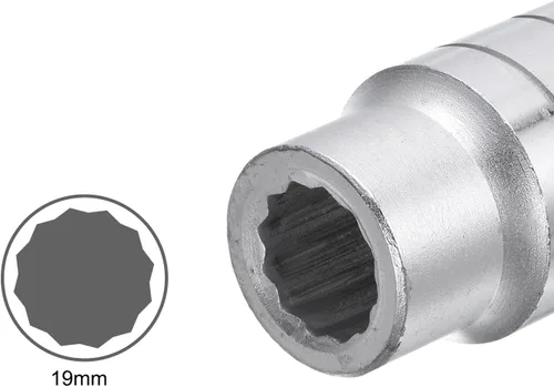 Vista 4 de HARFINGTON 0.748 in 12 puntos Zócalo poco profundo 3/4" Drive estándar métrico CR-V