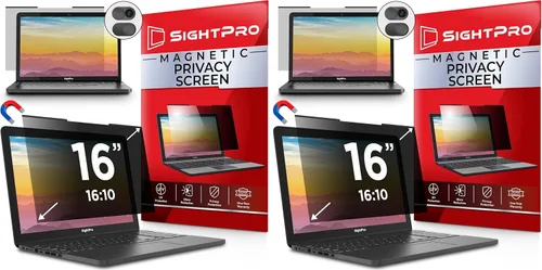 Vista 14 de Protector de Pantalla Magnético de Privacidad para MacBook Pro de 13 Pulgadas (2016, 2017, 2018, 2019, 2020, 2021, 2022, M1, M2) Filtro