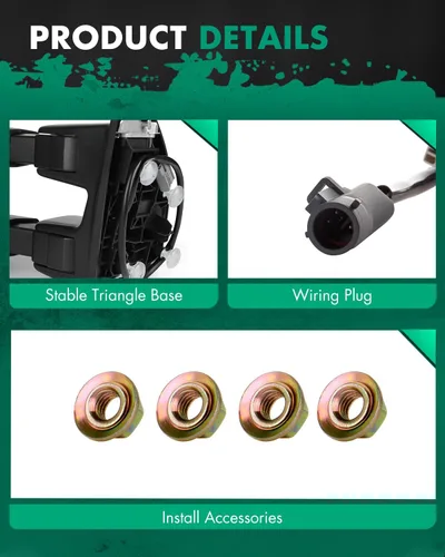 Vista 5 de SCITOO Espejos de remolque compatibles con Ford 1999-2007 para Ford para F250/F350/F450/F550 Super Duty Pickup Truck Luz de señal de giro calentada