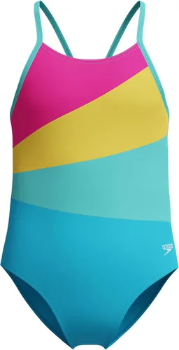 Vista 14 de Speedo Traje de baño de una pieza para niña con tiras finas Azul (Blue Print)