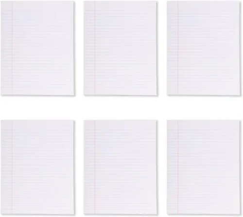 Vista 4 de Mintra Almohadillas de escritura con tapa adhesiva (Junior (5 x 8 pulgadas) - Estrecho, Canario