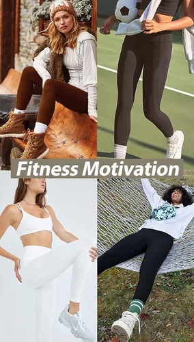 Vista 3 de Paquete de 4 leggings para mujer, diseño suave de tiro alto, con control de abdomen, no se traslucen, pantalones deportivos de yoga negros