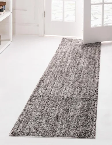Vista 35 de Unique Loom Shaggy Chic Collection Alfombra de área, lanudo (2' x 3' 1", rectangular, azul arándano)
