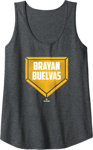 Vista 4 de Home Plate Gameday Brayan Buelvas Prospect Baseball Fan Gear Tank Top