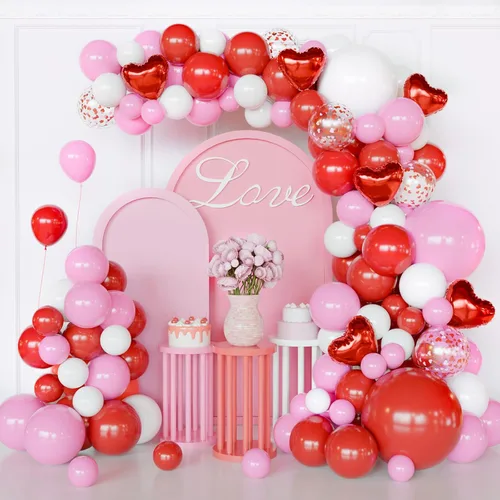 Vista 9 de Kit de arco de globos naranjas y negros, 130 globos de confeti de oro rosa para decoración de Pascua, cumpleaños, Halloween, fiesta de cumpleaños