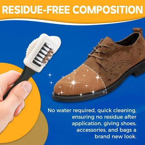 Vista 4 de Suede Shoe Cleaner Kit– Effectively Removes Dirt & Water Marks,Nubuck Cleaner,Cleans & Restores Shoes-6.76 Oz