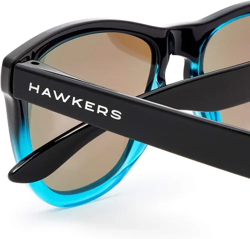 Vista 128 de Hawkers One Sunglasses for Men and Women - 100% UV400 Protection - Lightweight and Square Sunglasses