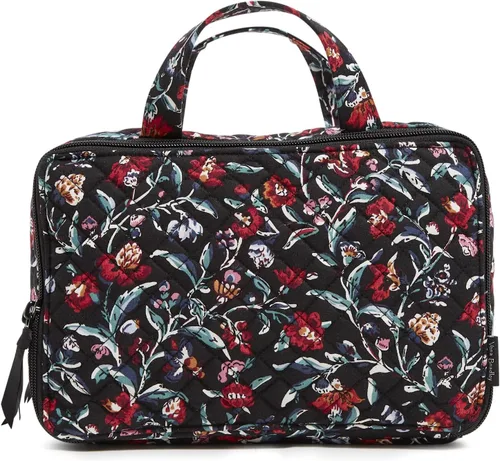 Vista 6 de Cotton Ultimate Travel - Estuche organizador de maquillaje, color negro