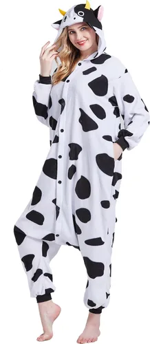 Vista 2 de Magicalani Unisex Adult Animal Onesie Pajamas, Women's and Men's Anime Cosplay Sleepwear, One Piece Halloween Costume