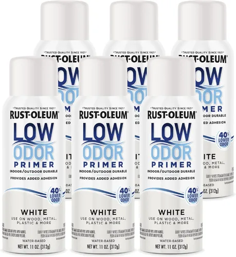 Vista 62 de Rust-Oleum - Pintura en aerosol prémium de bajo olor, gris ancla brillante Olor 40% menor que las pinturas en aerosol tradicionales, durabilidad