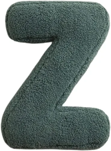 Vista 30 de Inglés Letras Almohada ABCD Letras Cojín Creativo Decorativo Almohadas