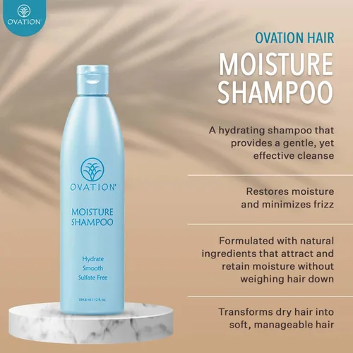 Vista 4 de Champú Humectante Ovation (12 oz.)