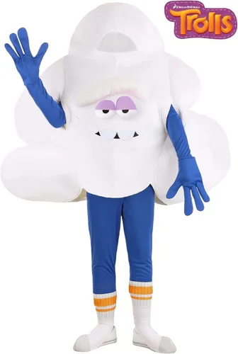 Vista 2 de Disfraz de Trolls Dreamy Guy Cloud para adultos, disfraz de personaje de película de Halloween