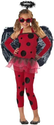 Vista 3 de UNIME Paquete de 2 diademas con halo de ángel, diadema de ángel de plumas, diadema negra con halo para Halloween, Navidad, accesorios de fiesta