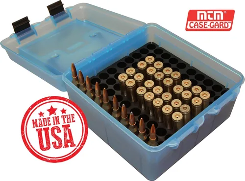 Vista 3 de MTM Caja de munición Deluxe 100 cartuchos con asa 22-250 a 458 Win