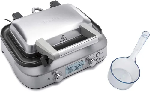 Vista 4 de Breville the Smart Waffle™ Pro 2 Slice Waffle Maker, BWM620XL, Acero inoxidable cepillado