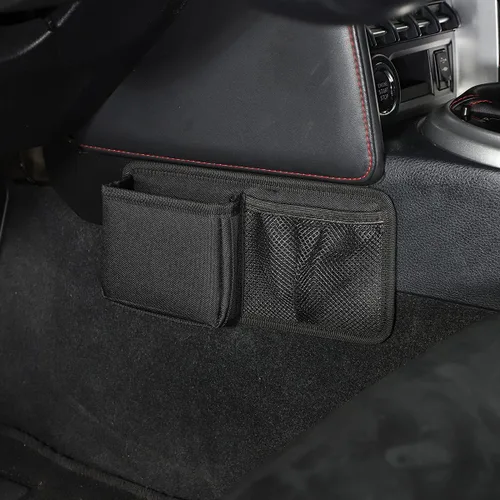 Vista 5 de Organizador de bolsillo para asiento de automóvil, caja de almacenamiento para palanca de cambios compatible con Toyota 86 GT86 2012-2022