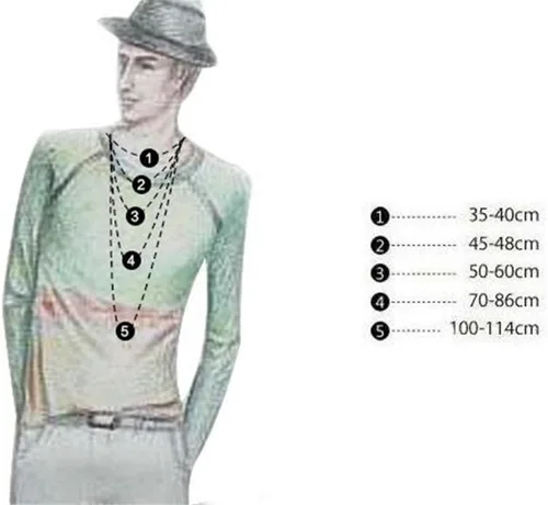 Vista 6 de VNOX Collar de cadena de cuerda francesa de acero inoxidable para hombres y mujeres, 16182022242826282830323436 pulgadas