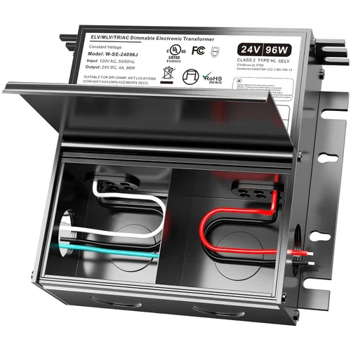 Vista 23 de 2 unids 60 W regulable LED controlador 12 V, Triac/ELV/MLV AC a DC se adapta a Lutron For Leviton Dimmer,Dimmable led Power Supply 60W 12V Class2