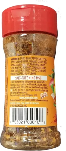 Vista 2 de Mrs. Dash "Extra Spicy", mezclador de condimentos sin sal de 2.5 onzas (paquete de 3)