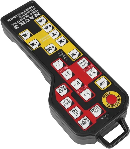 Vista 9 de ViaGasaFamido Generador de pulsos de volante CNC, motor paso a paso, máquina de grabado CNC, controlador manual, conector USB, control de 4 ejes