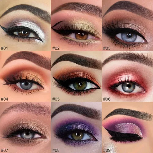 Vista 3 de LOKFAR Sombra de ojos en barra de maquillaje cosméticos iluminador de ojos, lápiz de sombra de ojos en crema giratoria, sombra de ojos en barra