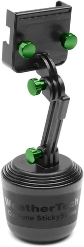 Vista 13 de WeatherTech CupFone Two View con extensión – Soporte de portavasos ajustable y universal para teléfono celular, accesorio para automóvil y camión