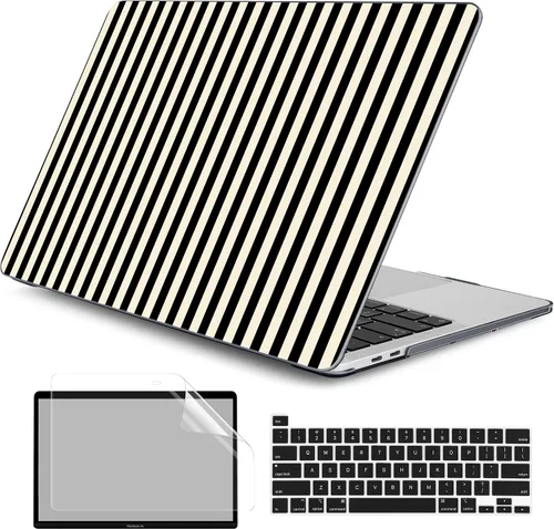 Vista 23 de Funda compatible con MacBook Pro de 13 pulgadas 2024 2023-2020 versión A2338 M2/M1 A2251 A2289 con pantalla Retina y Touch ID, carcasa rígida