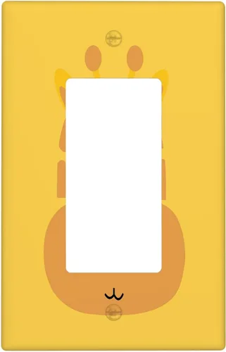 Vista 45 de Lindo Koala - Placa de interruptor de luz de 1 banda, placa de pared basculante individual, placa decorativa eléctrica GFCI para decoración