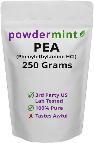 Vista 8 de Suplemento de feniletilamina (4.41 oz) Forma de HCL de fenetilamina