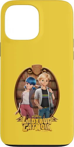 Vista 23 de Funda para iPhone 13 Miraculous Ladybug and Cat Noir The Movie Marinette Adrien