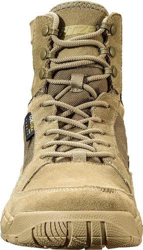 Vista 2 de ANTARCTICA - Botas tácticas militares ligeras de hombre para senderismo, botas de trabajo