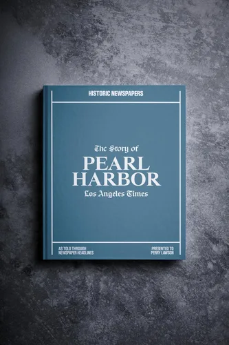 Vista 16 de Signature gifts Libro de historia de periódico de guerra personalizado – Regalo educativo de recuerdo de guerra contado a través de la cobertura