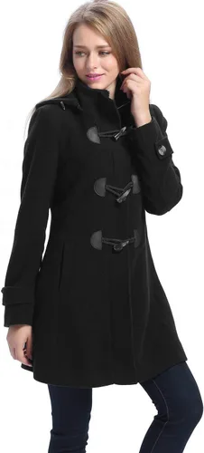 Vista 2 de BGSD Abrigo de lana Daisy para mujer (talla regular y grande y pequeña)