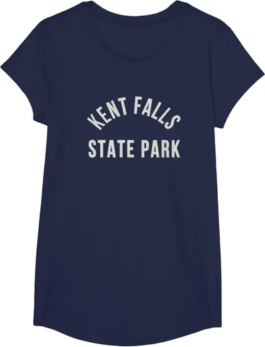 Vista 25 de Kent Falls State Park Connecticut Arch CT Camiseta, Azul