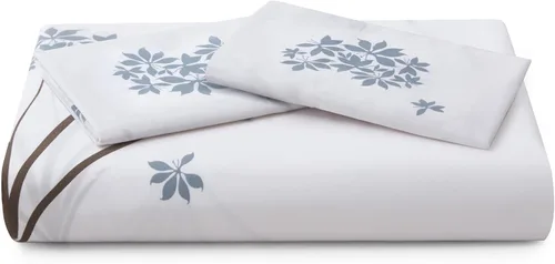Vista 27 de Marina Decoration Juego de funda de edredón de 3 piezas con 2 fundas de almohada, diseño de rayas negras y grises, tamaño doble/matrimonial