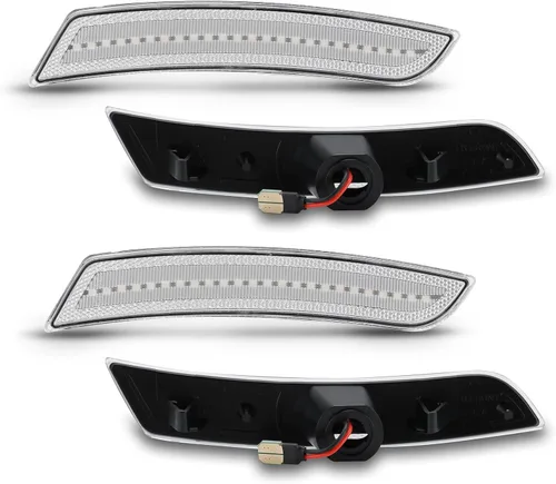 Vista 9 de Bestview Luces LED RGB de marcador lateral para Chevy Camaro 2016-2024