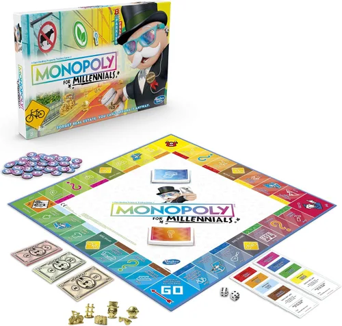 Vista 3 de Monopoly para Millennials - juego de mesa