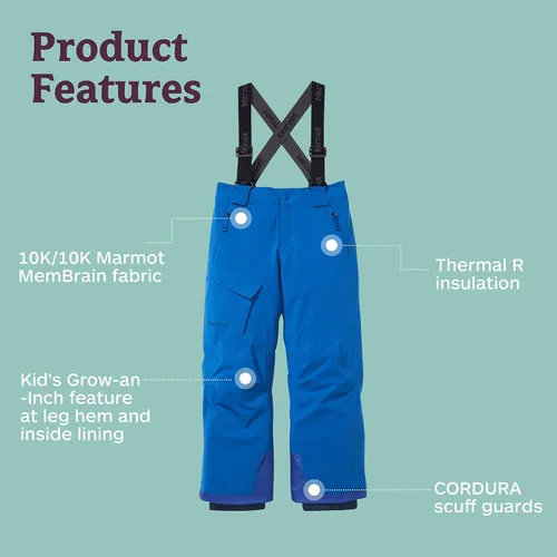 Vista 4 de MARMOT Pantalón de nieve con aislamiento Edge para niños