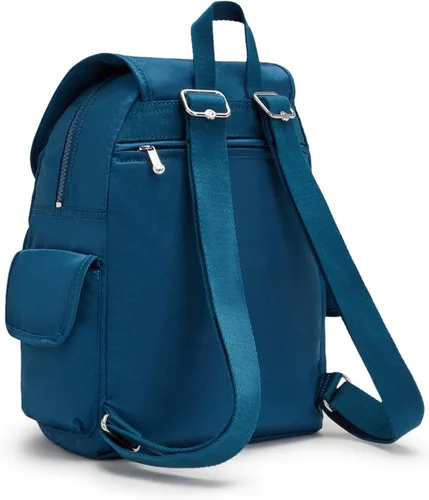 Vista 5 de Kipling City Pack S para mujer, Escarabajo dinámico, 10.75''L x 13.25''H x 7.5''D, Bolsa