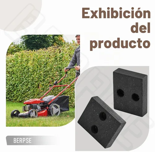 Vista 4 de Paquete de 2 pastillas de freno de cubierta 761-05007 para cortacésped MTD Cub Cadet Troy Bilt