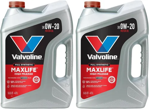 Vista 27 de Valvoline - Aceite de alto millaje 150 K con MaxLife Plus Technology, SAE 5W-20, 1 cuarto de galón