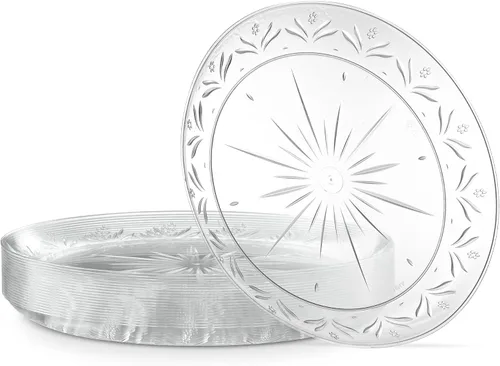 Vista 8 de PLASTICPRO - Recipientes desechables de plástico duro transparente de gran peso, tamaño para postre, para fiesta, de 6 onzas, paquete de 40