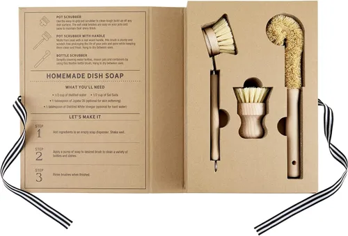 Vista 13 de Santa Barbara Design Studio Set de regalo Kitchen Essentials TableSugar Kraft Caja de regalo de libro de cartón, 2 piezas, PS Olive You Set
