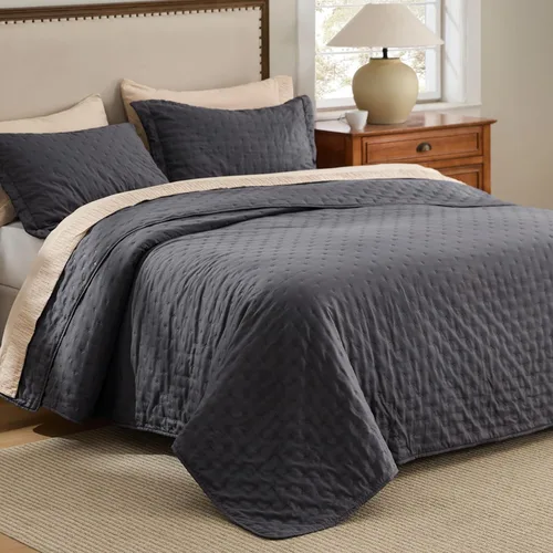 Vista 26 de Bedsure Edredón individual – Ropa de cama ultrasuave individual XL para decoración de dormitorio, edredón ligero para todas las estaciones, colcha