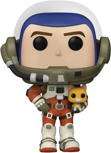 Vista 6 de POP Disney Pixar: Lightyear – Buzz Lightyear (XL-15) con figura de vinilo Sox Funko (paquete con funda protectora de caja compatible), multicolor